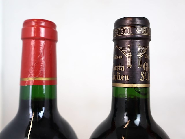 Diverse bordeauxwijnen 1995, 1997, 1999 & 2000 (4x) - afbeelding 4 van  4