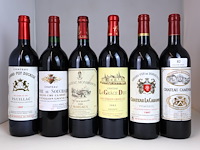 Diverse bordeauxwijnen 1997, 1998, 1999 & 2003 (6x) - afbeelding 1 van  4