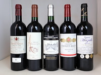 Diverse bordeauxwijnen 2001, 2007, 2008, 2012 & 2020 (5x) - afbeelding 1 van  4