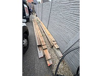 Diverse bouwmaterialen hout / balken - afbeelding 1 van  33