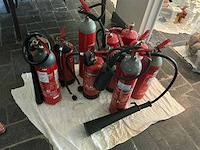 Diverse brandblussers (11x) - afbeelding 1 van  6