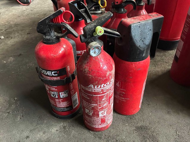 Diverse brandblussers (15x) - afbeelding 6 van  6