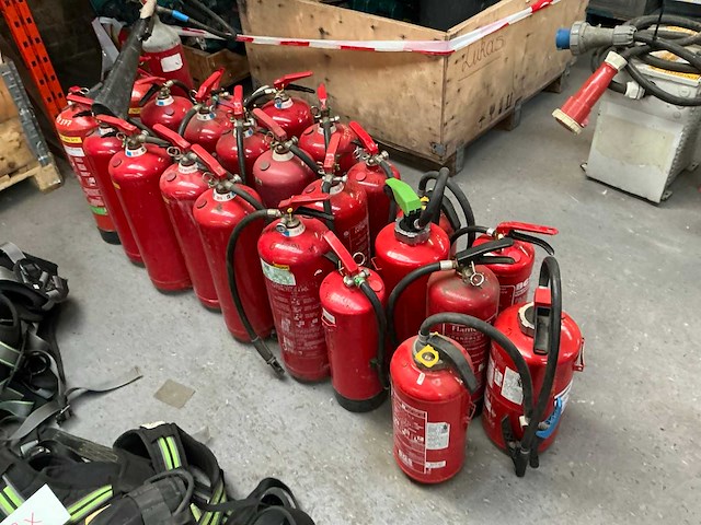 Diverse brandblussers (25x) - afbeelding 2 van  6