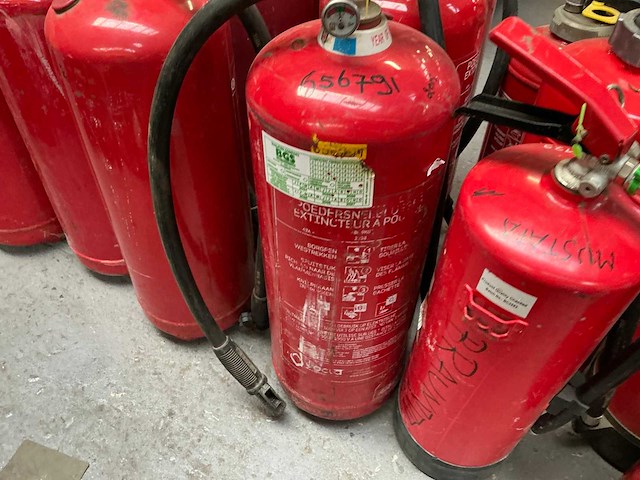 Diverse brandblussers (25x) - afbeelding 4 van  6