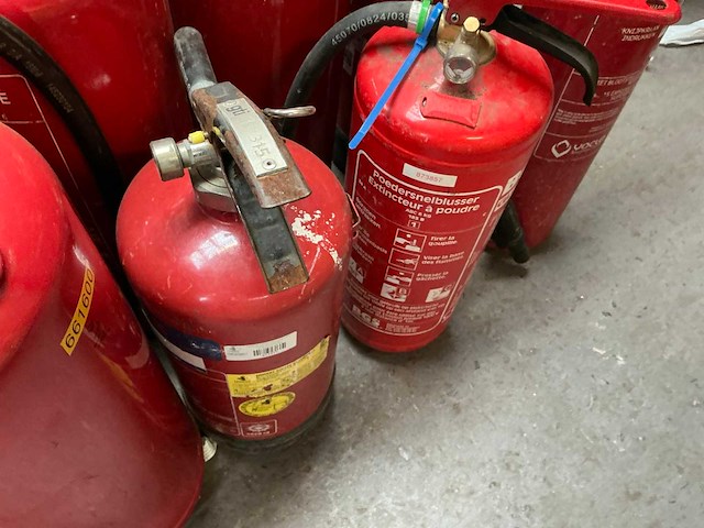 Diverse brandblussers (25x) - afbeelding 6 van  6