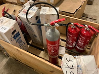 Diverse brandblussers (9x) - afbeelding 1 van  6