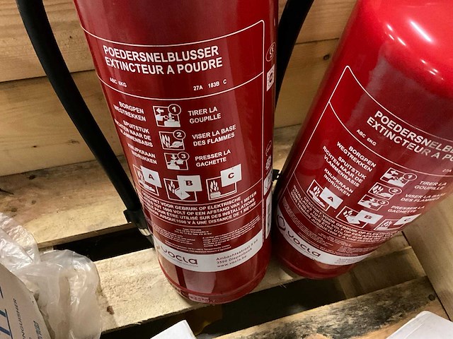 Diverse brandblussers (9x) - afbeelding 2 van  6