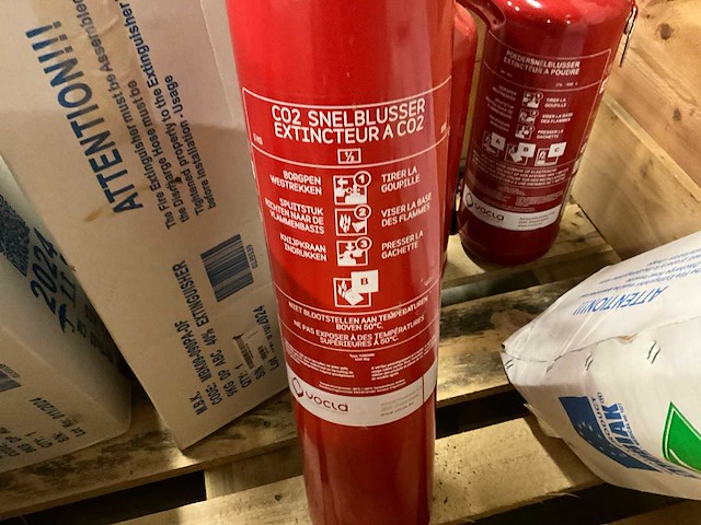 Diverse brandblussers (9x) - afbeelding 4 van  6