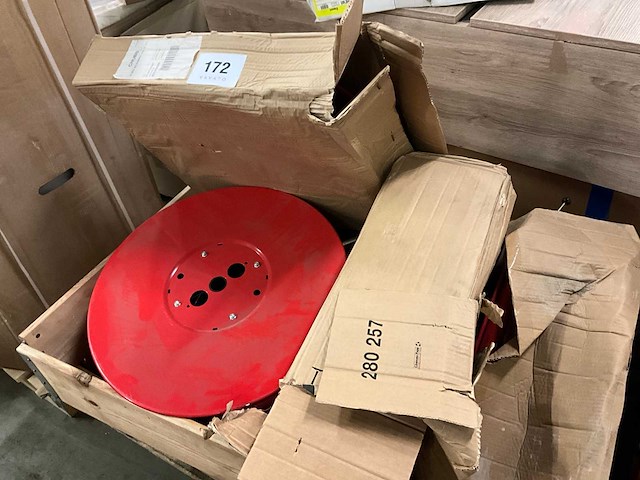 Diverse brandslanghaspels (5x) - afbeelding 1 van  6