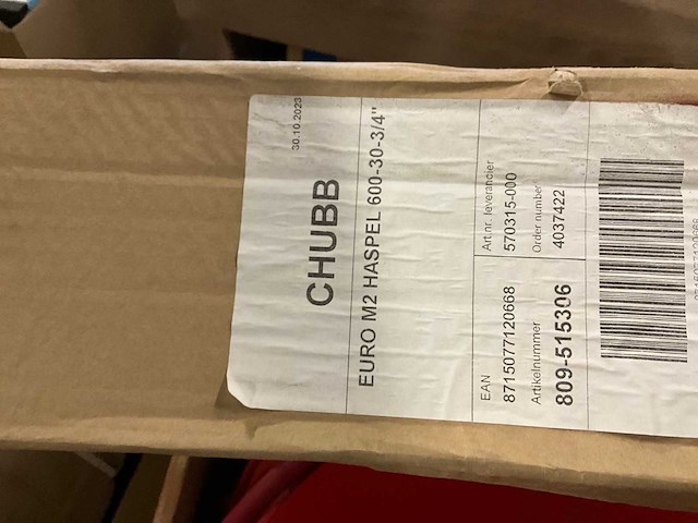 Diverse brandslanghaspels (5x) - afbeelding 3 van  6