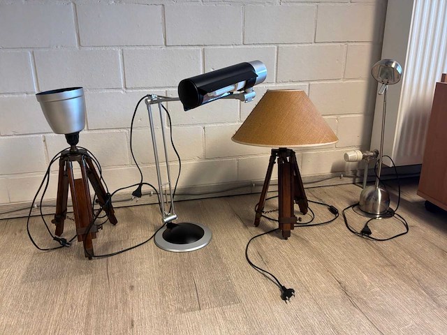 Diverse bureaulampen (4x) - afbeelding 1 van  6
