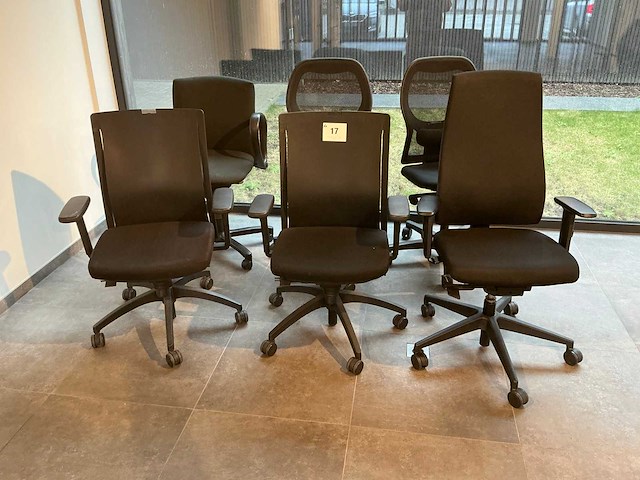 Diverse bureaustoel (6x) - afbeelding 1 van  13