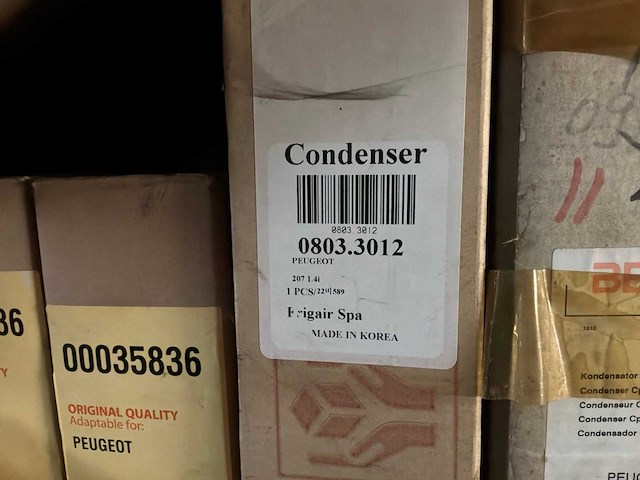 Diverse condensatoren en radiatoren voor o.a. chrysler, dodge en peugeot (23x) - afbeelding 2 van  13