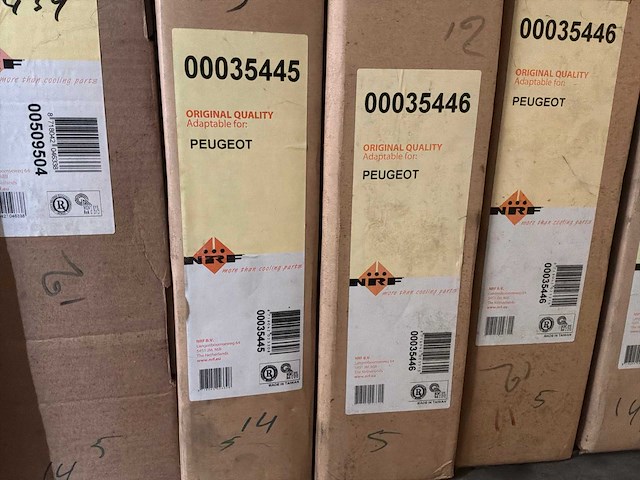 Diverse condensatoren en radiatoren voor o.a. citroën en peugeot (25x) - afbeelding 2 van  5
