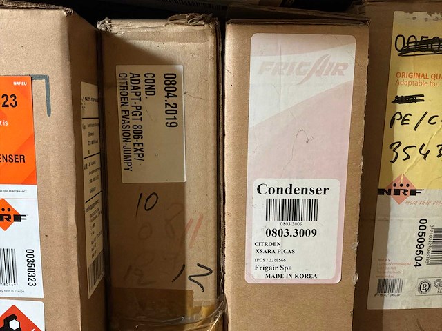 Diverse condensatoren en radiatoren voor o.a. citroën en peugeot (25x) - afbeelding 13 van  13