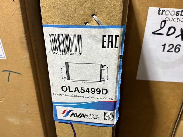 Diverse condensatoren en radiatoren voor o.a. porsche, opel en dacia (20x) - afbeelding 3 van  10