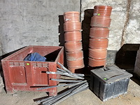 Diverse controleputten, koppelingen, pvc