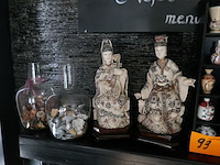 Diverse decoratieve beeldjes + whiskyrek en krijtbord - afbeelding 4 van  4