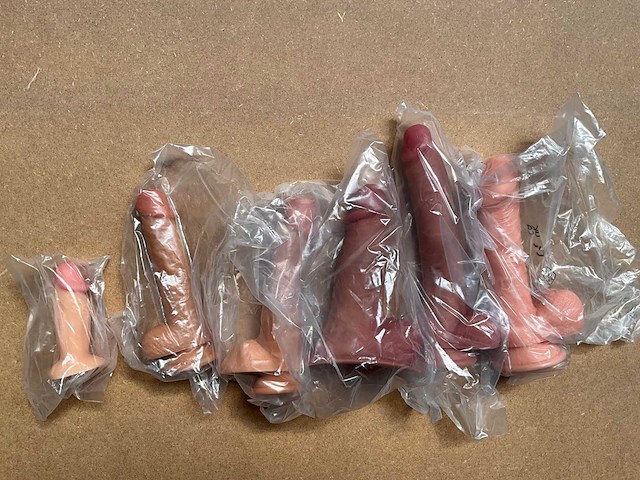Diverse dildo’s met zuignap (6x) - afbeelding 1 van  1