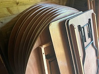 Diverse diverse opplooibare tafels (17x) - afbeelding 1 van  3