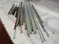 Diverse draadstangen van 8-20 mm (38x) - afbeelding 2 van  2