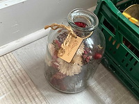 Diverse droogbloemen en decoratie - afbeelding 3 van  12