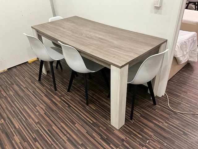 Diverse eetkamertafel (2x) - afbeelding 3 van  4