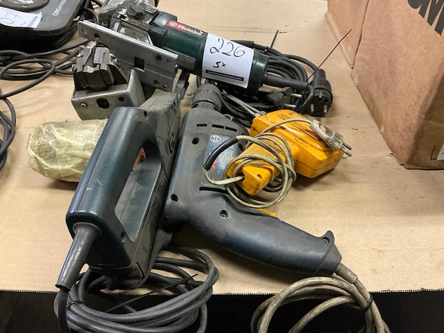 Diverse elektrische gereedschappen (5x) - afbeelding 1 van  6