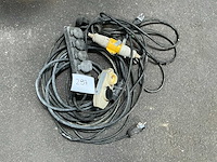 Diverse elektrokabels - afbeelding 1 van  4