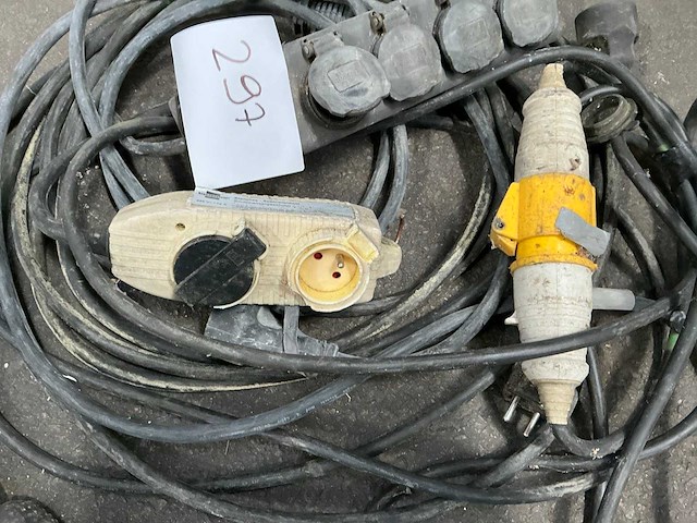 Diverse elektrokabels - afbeelding 3 van  4