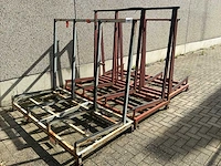 Diverse enkelzijdige glasbokken (3x)