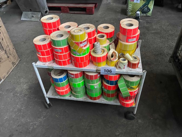 Diverse etiketten - afbeelding 1 van  5