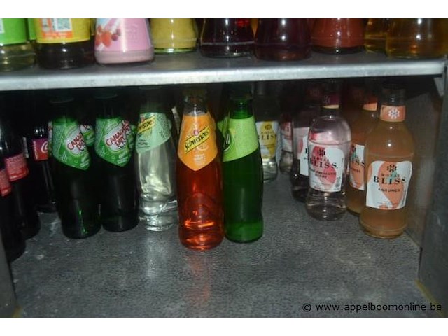 Diverse flessen frisdrank en sappen, o.a. coca-cola, fanta, lipton ice tea, minute maid - afbeelding 4 van  4