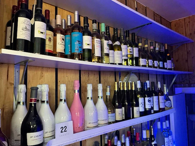 Diverse flessen wijn (225x) - afbeelding 1 van  8