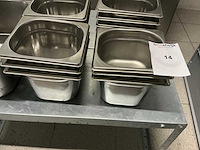 Diverse gastronormbakken (15x) - afbeelding 2 van  6