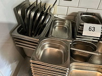 Diverse gastronormbakken (39x) - afbeelding 1 van  2