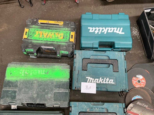 Diverse gereedschapskoffer (6x) - afbeelding 2 van  9