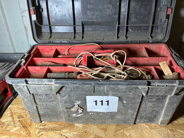 Diverse gereedschapskoffers (5x) - afbeelding 4 van  10