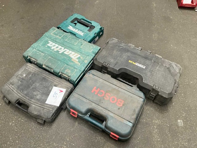 Diverse gereedschapskoffers (5x) - afbeelding 1 van  2