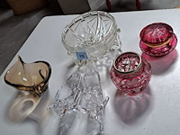 Diverse glas en kristal - afbeelding 1 van  1