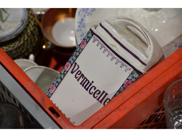 Diverse glaswerk - afbeelding 1 van  3