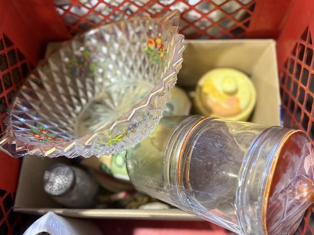 Diverse glazen en glaswerk - afbeelding 4 van  4