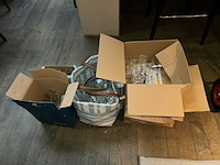 Diverse glazen, ong 30 stuks - afbeelding 1 van  4