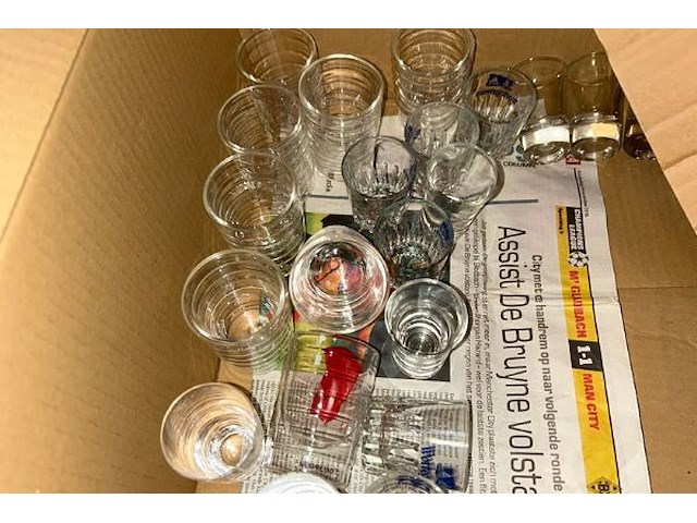 Diverse glazen, ong 30 stuks - afbeelding 2 van  4