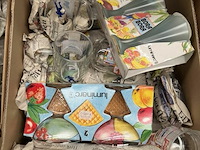 Diverse glazen - afbeelding 1 van  2