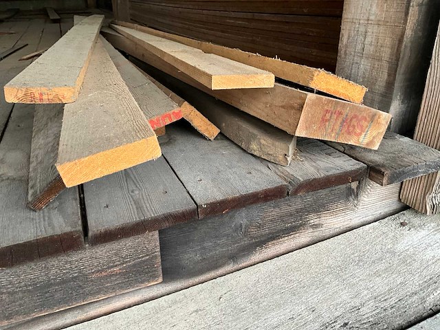 Diverse grenen houten planken 1e keus (100x) - afbeelding 11 van  12