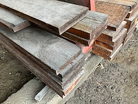 Diverse grenen houten planken (85x) - afbeelding 5 van  8