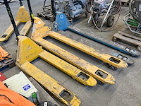 Diverse hand hydraulische palletwagen (4x) - afbeelding 1 van  10