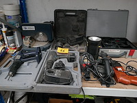 Diverse handgereedschappen (el/accu) - afbeelding 1 van  7