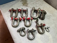 Diverse harpsluitingen (12x) - afbeelding 1 van  9